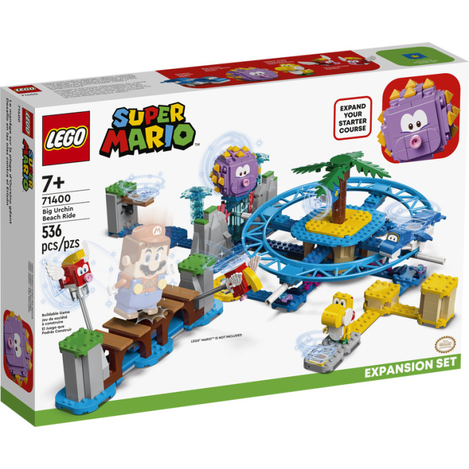 71400 Lego Super Mario – Plážová jízda s Big Urchinem