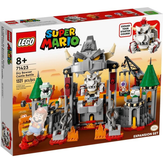 71423 Lego Super Mario – Bitka v Dry Bowserově hradě – Rozšiřující set