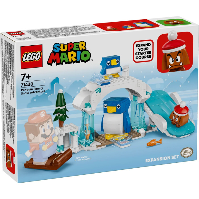 71430 Lego Super Mario – Sněžná dobrodružství s rodinkou penguin
