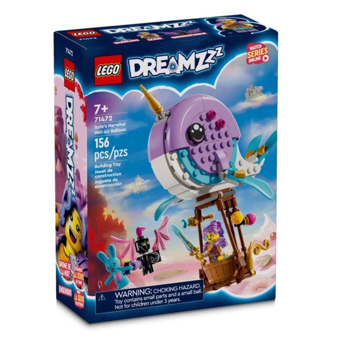 71472 Lego Dreamzzz - Izzie a její teplovzdušný balón v tvaru narvala