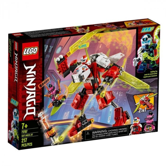 71707 LEGO NINJAGO - Kai a robotická stíhačka
