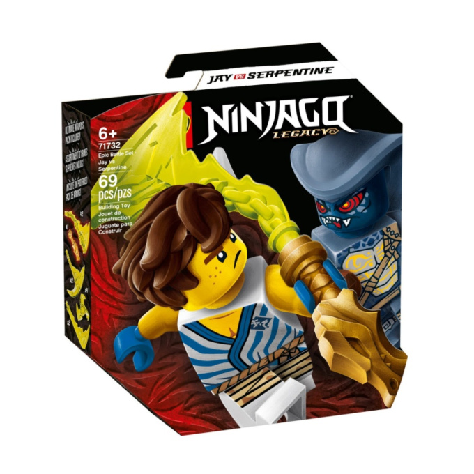 71732 LEGO NINJAGO - Epický souboj – Jay vs. Serpentine