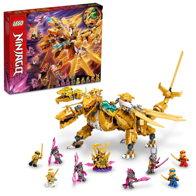 71774 Lego Ninjago- Lloydův Zlatý Ultra Drak