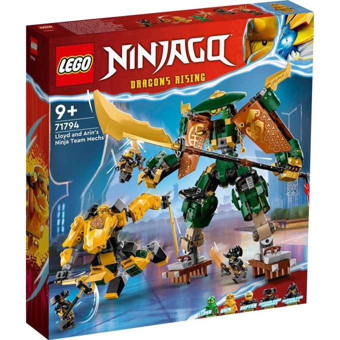 71794 Lego Ninjago – Lloyd, Arin a jejich tým nindža robotů