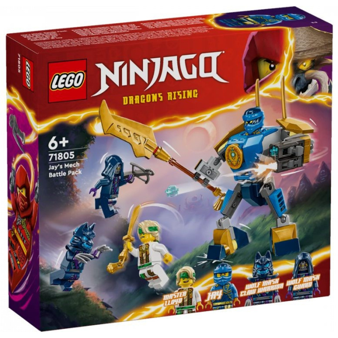 71805 Lego Ninjago – Bojový balíček Jayova robota