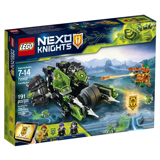72002 LEGO NEXO KNIGHTS - Dvojkontaminátor