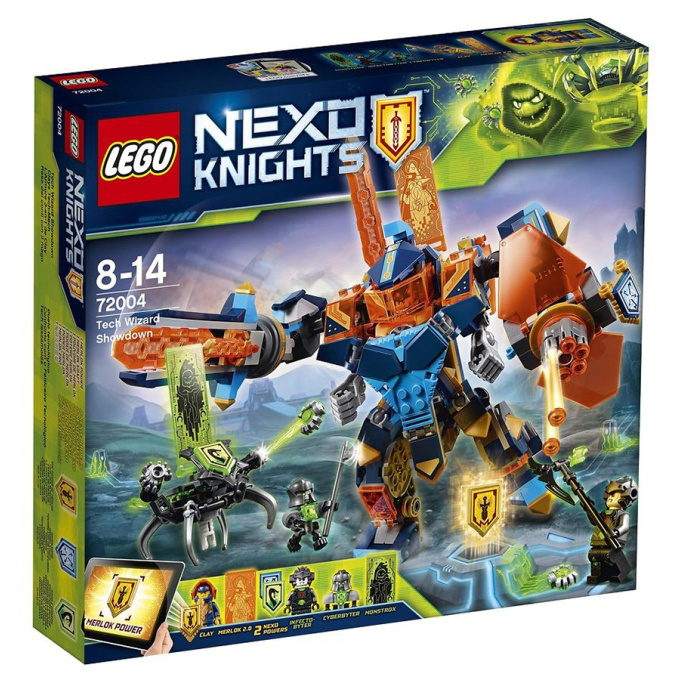 72004 LEGO NEXO KNIGHTS - Zúčtování s mechanickým kouzelníkem