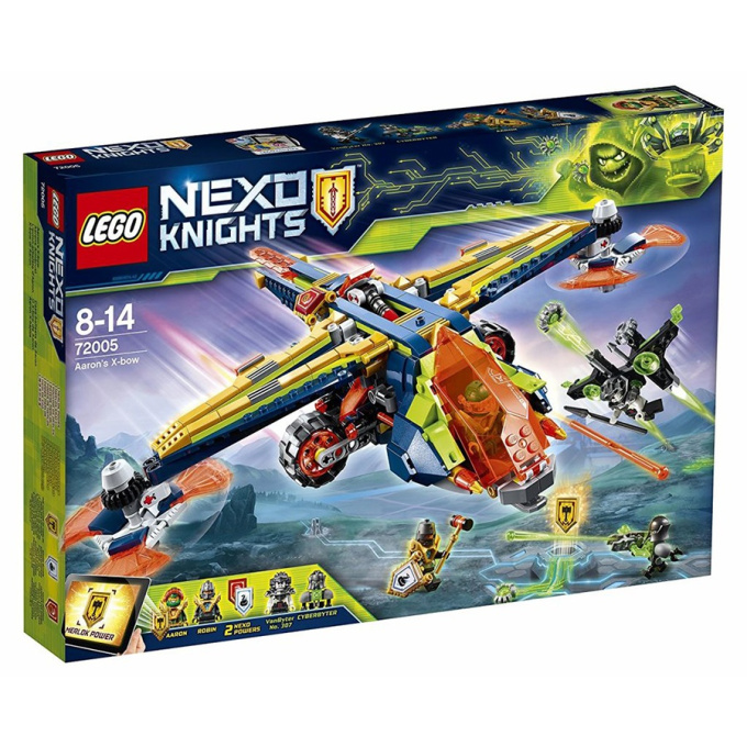 72005 LEGO NEXO KNIGHTS - Aaronova kuše