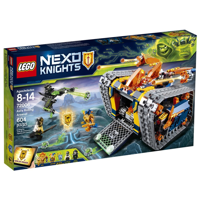 72006 LEGO NEXO KNIGHTS - Axlův super arsenál