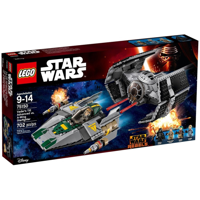 75150 LEGO STAR WARS - Vader´s TIE Advanced vs. A-Wing Starfighter