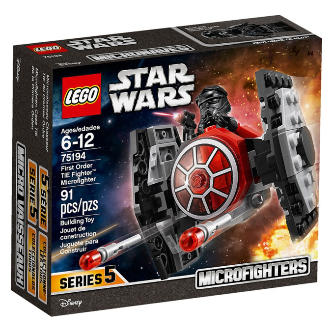 75194 LEGO STAR WARS - Mikrostíhačka TIE Prvního řádu