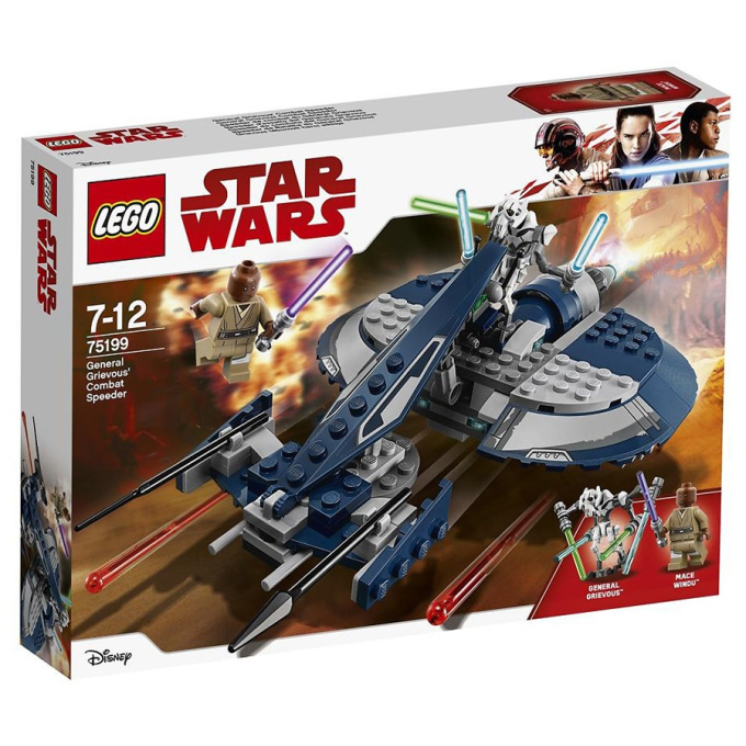 75199 LEGO STAR WARS - Bojový speeder generála Grievousa