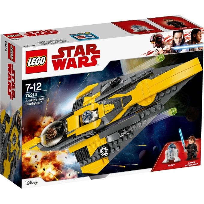 75214 LEGO STAR WARS - Anakinův Jedi Starfighter