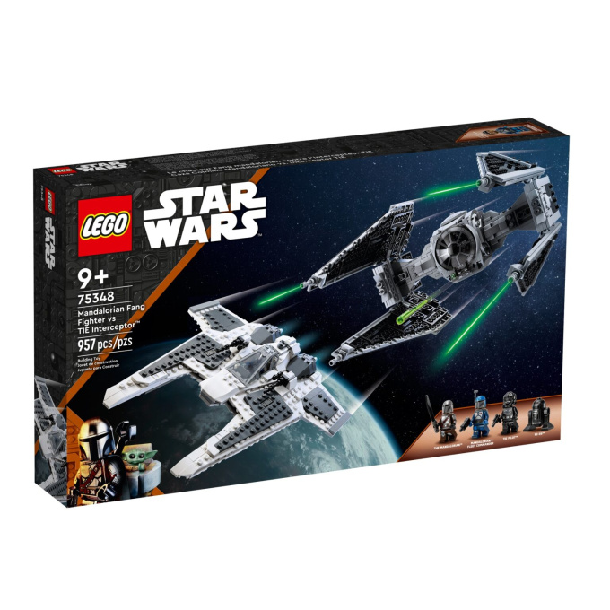 75348 Lego Star Wars – Mandaloriánská stíhačka triedy Fang proti tie Interceptoru