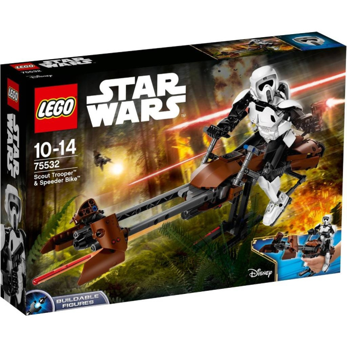 75532 LEGO STAR WARS - Průzkumný voják a speederová motorka