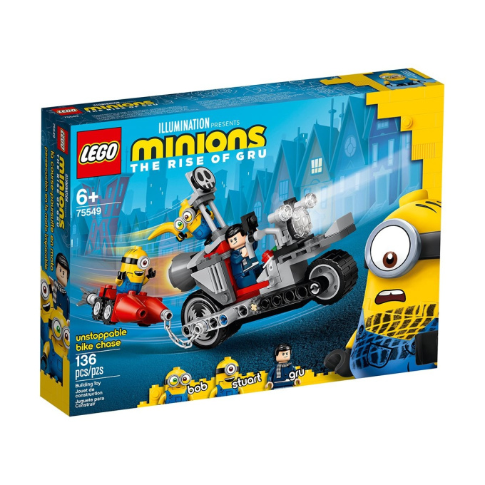 75549 LEGO MINIONS - Divoká honička na motorce