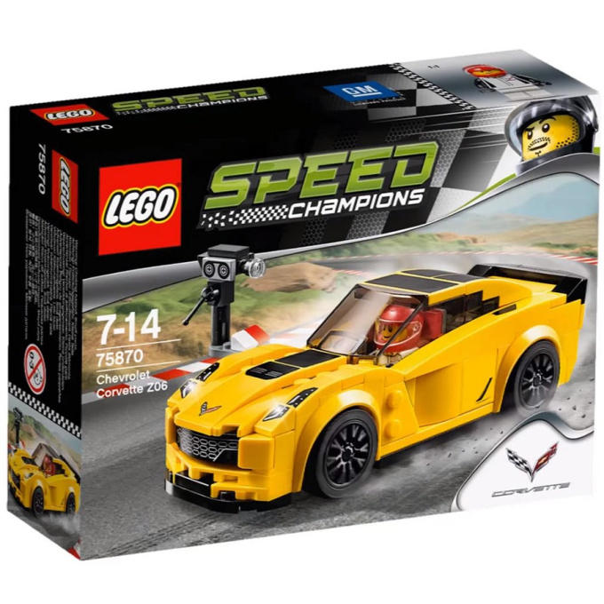 75870 LEGO SPEED CHAMPIONS - Chevrolet Corvette Z06