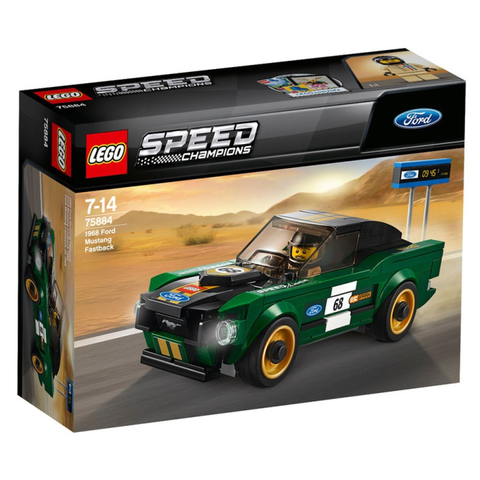 75884 LEGO SPEED CHAMPIONS - 1968 Ford Mustang Fastback
