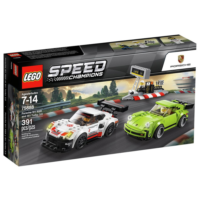 75888 LEGO SPEED CHAMPIONS - Porsche 911 RSR a 911 Turbo