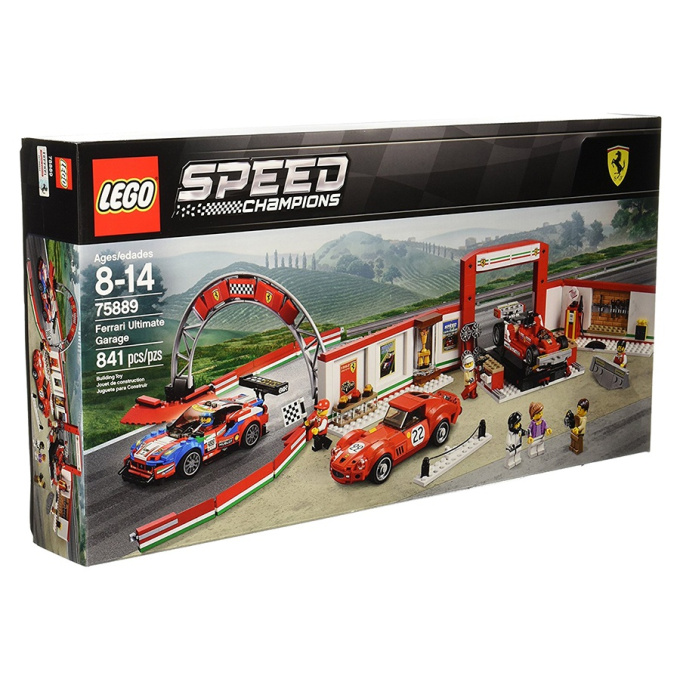 75889 LEGO SPEED CHAMPIONS - Úžasná garáž Ferrari