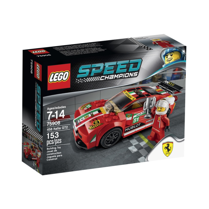 75908 LEGO SPEED CHAMPIONS - 458 Italia GT2
