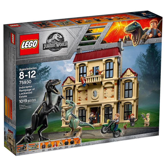 75930 LEGO JURASSIC WORLD - Řádění indoraptora na panství Lockwoodů