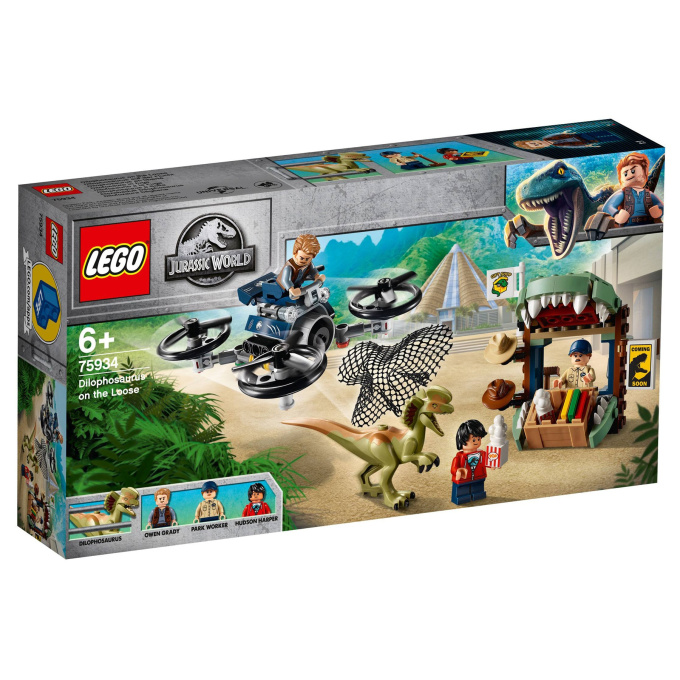75934 LEGO JURASSIC WORLD - Dilophosaurus na útěku