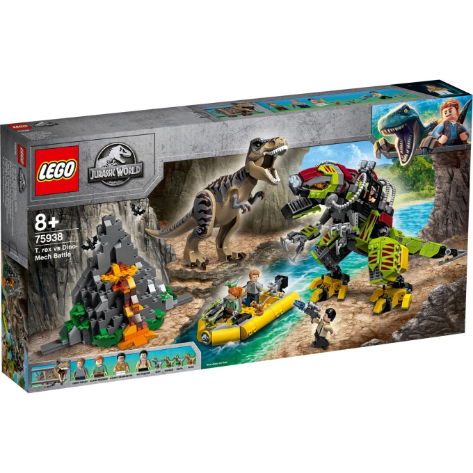75938 LEGO JURASSIC WORLD – T. rex vs. Dinorobot