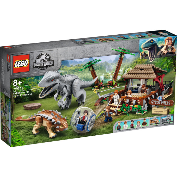 75941 LEGO JURASSIC WORLD – Indominus rex vs. Ankylosaurus