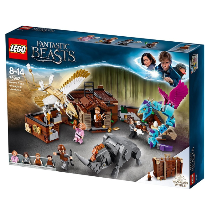 75952 LEGO FANTASTICKÁ ZVÍŘATA - Mlokův kufr plný kouzelných tvorů