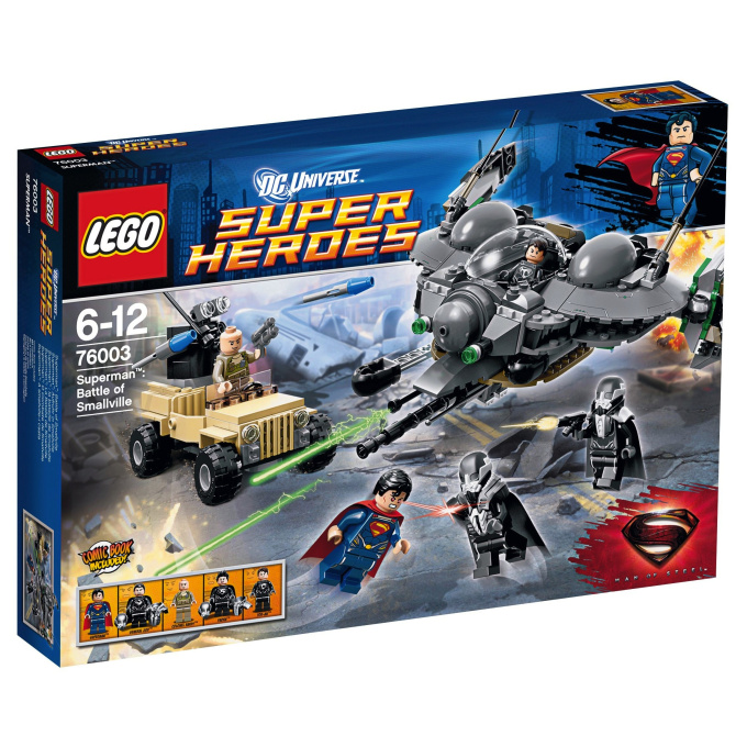 76003 LEGO SUPER HEROES - Vzboura ve Smallvillu