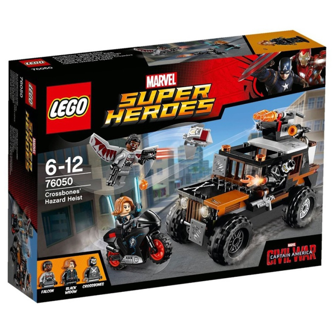 76050 LEGO SUPER HEROES - Nebezpečná krádež Crossbonese