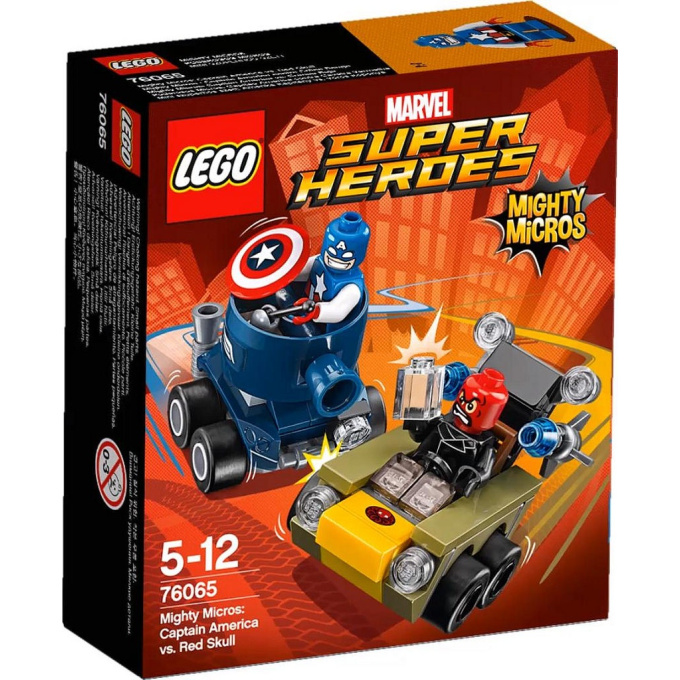 76065 LEGO SUPER HEROES – Kapitán Amerika vs. Red Skull