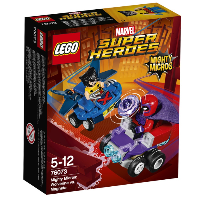 76073 LEGO MIGHTY MICROS - Wolverine vs. Magneto