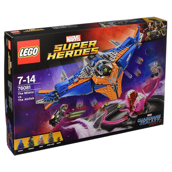 76081 LEGO SUPER HEROES - Vesmírná loď Milano vs. Abilisk