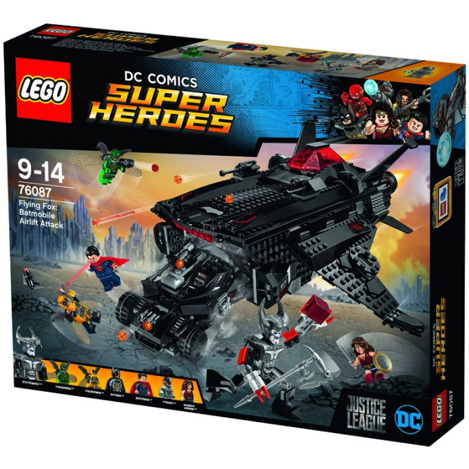76087 LEGO SUPER HEROES - Vzdušný útok v Batmobilu