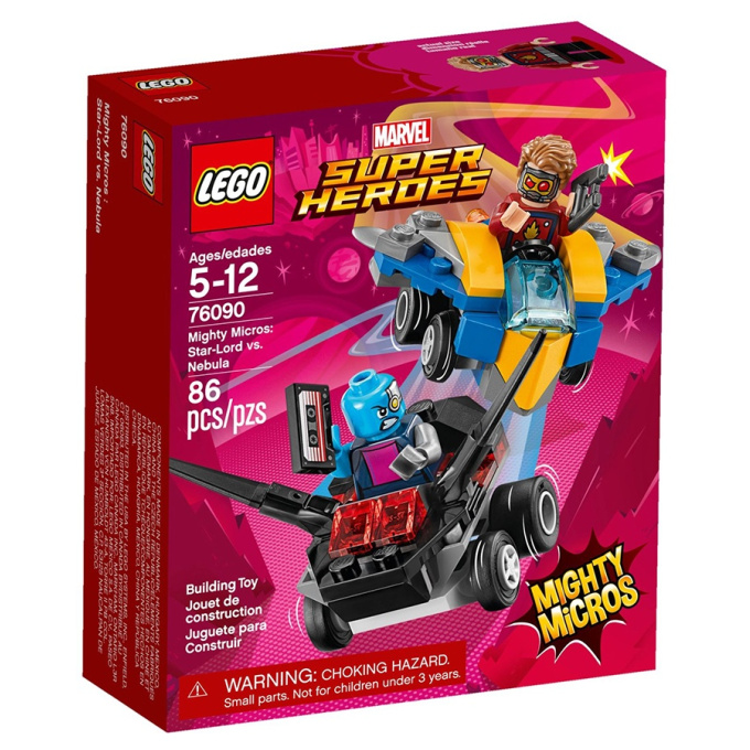 76090 LEGO SUPER HEROES - Mighty Micros: Star-Lord vs. Nebula