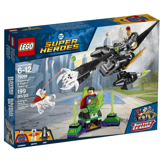 76096 LEGO SUPER HEROES - Superman a Krypto se spojili