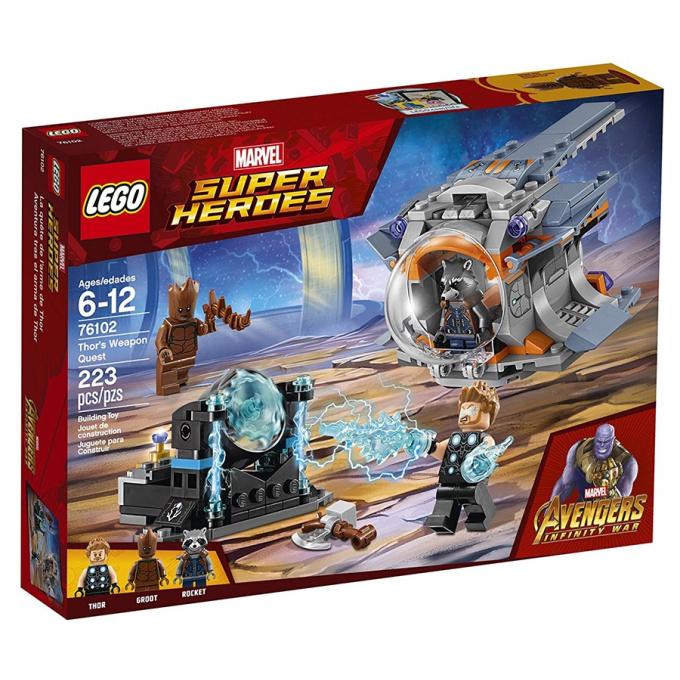 76102 LEGO SUPER HEROES - Thórovo kladivo Stormbreaker