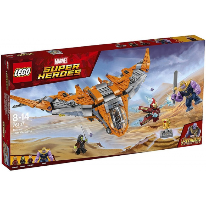 76107 LEGO SUPER HEROES - Thanos: Poslední boj