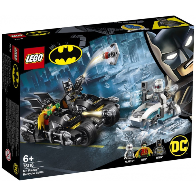 76118 Lego Batman: Mr. Freeze vs. Batman na motorce
