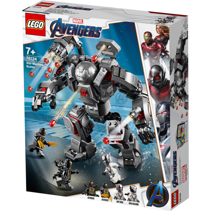 LEGO MARVEL 76124 – War Machine v robotickém obleku