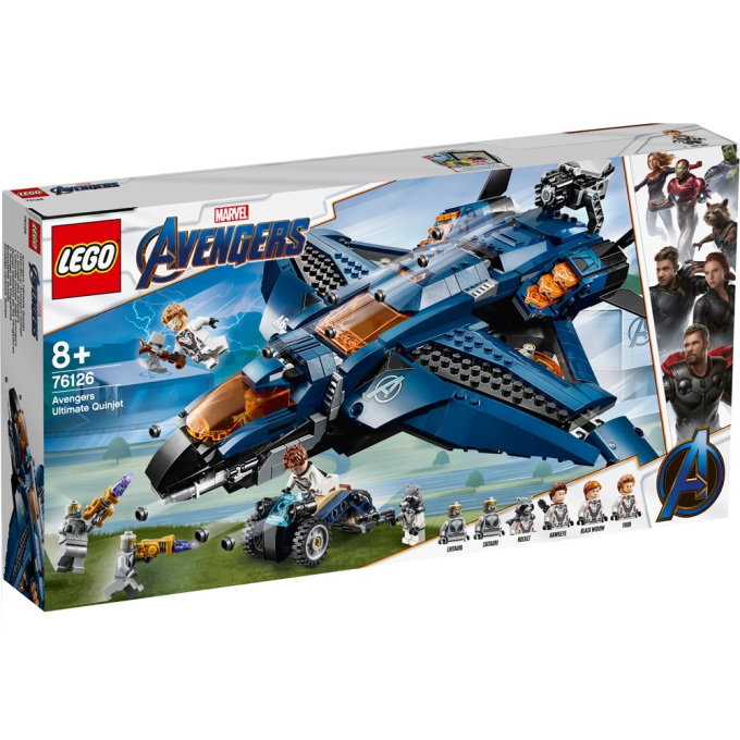 76126 LEGO MARVEL – Avengers tryskáč