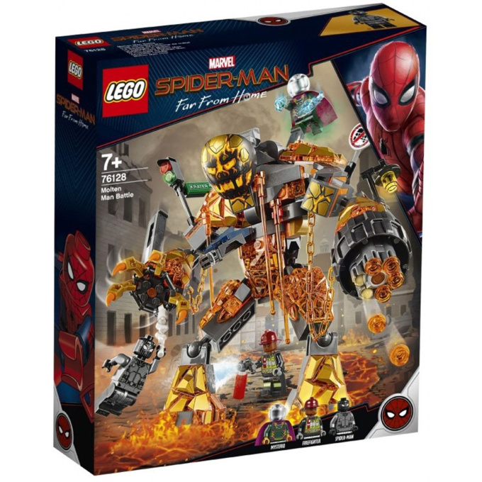 76128 Lego Marvel Spider-Man boj s Molten manem