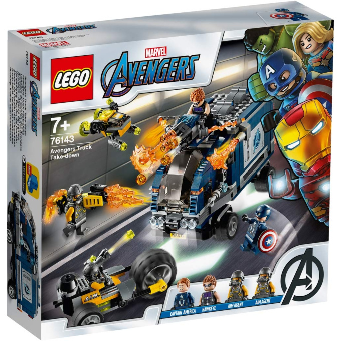 76143 LEGO AVENGERS - Boj o náklaďák