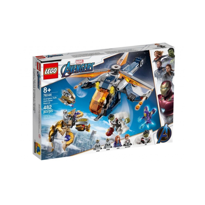 76144 LEGO Avengers - Hulk a záchranářská helikoptéra