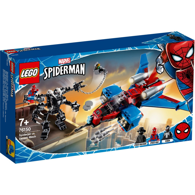 76150 LEGO SUPER HEROES - Spiderjet vs. Venomův robot