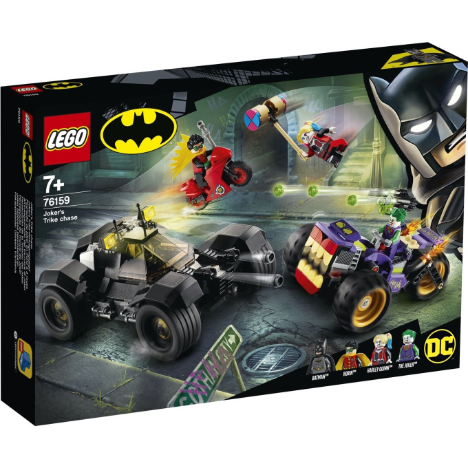 76159 LEGO SUPERHEROES – Pronásledování Jokera na tříkolce