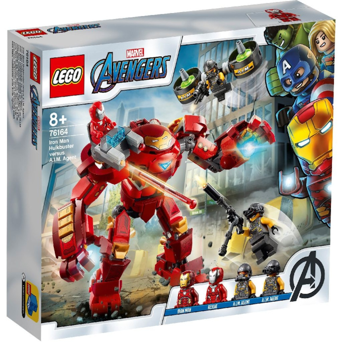 76164 LEGO MARVEL - Iron Man Hulkbuster proti agentovi A.I.M.