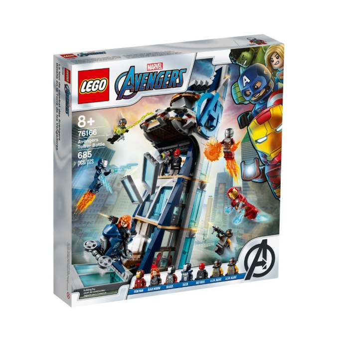 76166 LEGO MARVEL – Boj ve věži Avengerů